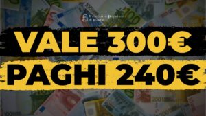 UniPop - BLACK FRIDAY, promozione offerta unica da 300 a 240 euro